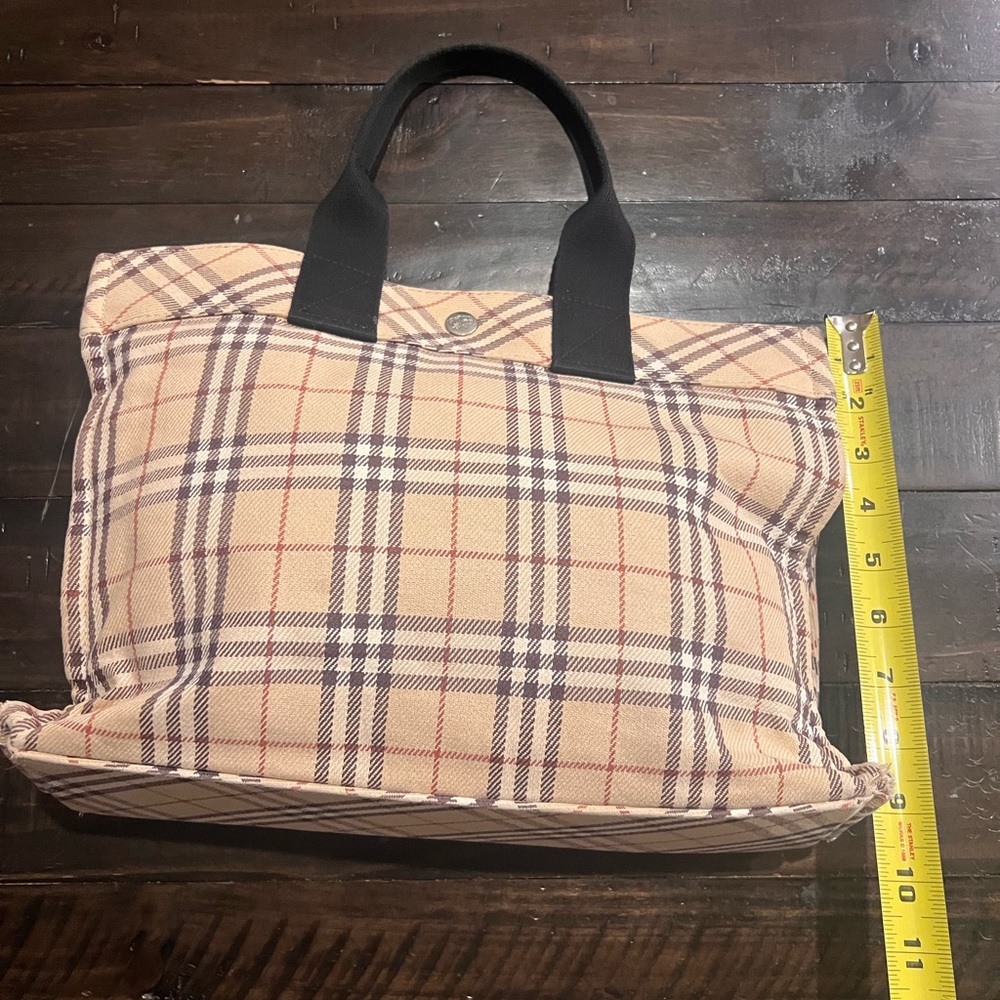 Burberry Blue Label Check Tote Bag-COA included - Picture 15 of 16